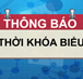 Thông báo lịch học tháng 6/2020 - LỚP MBA19A5.1 (Chuyên ngành: Quản trị kinh doanh)